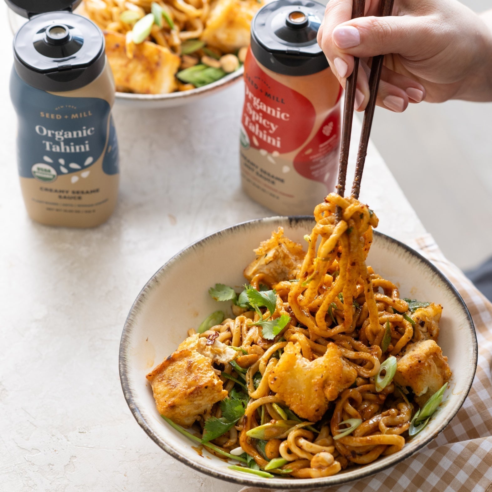 Spicy Sesame Noodles