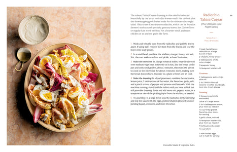 Recipe for Radicchio Tahini Caesar